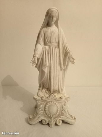 Petit Vase Pichet En Porcelaine Nacré - Décor Main 'Marquis Et Marquise' - Fabriqué En France