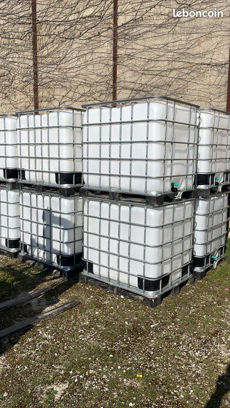 Cuve IBC citerne récupérateur d’eau 1000L (image 1)