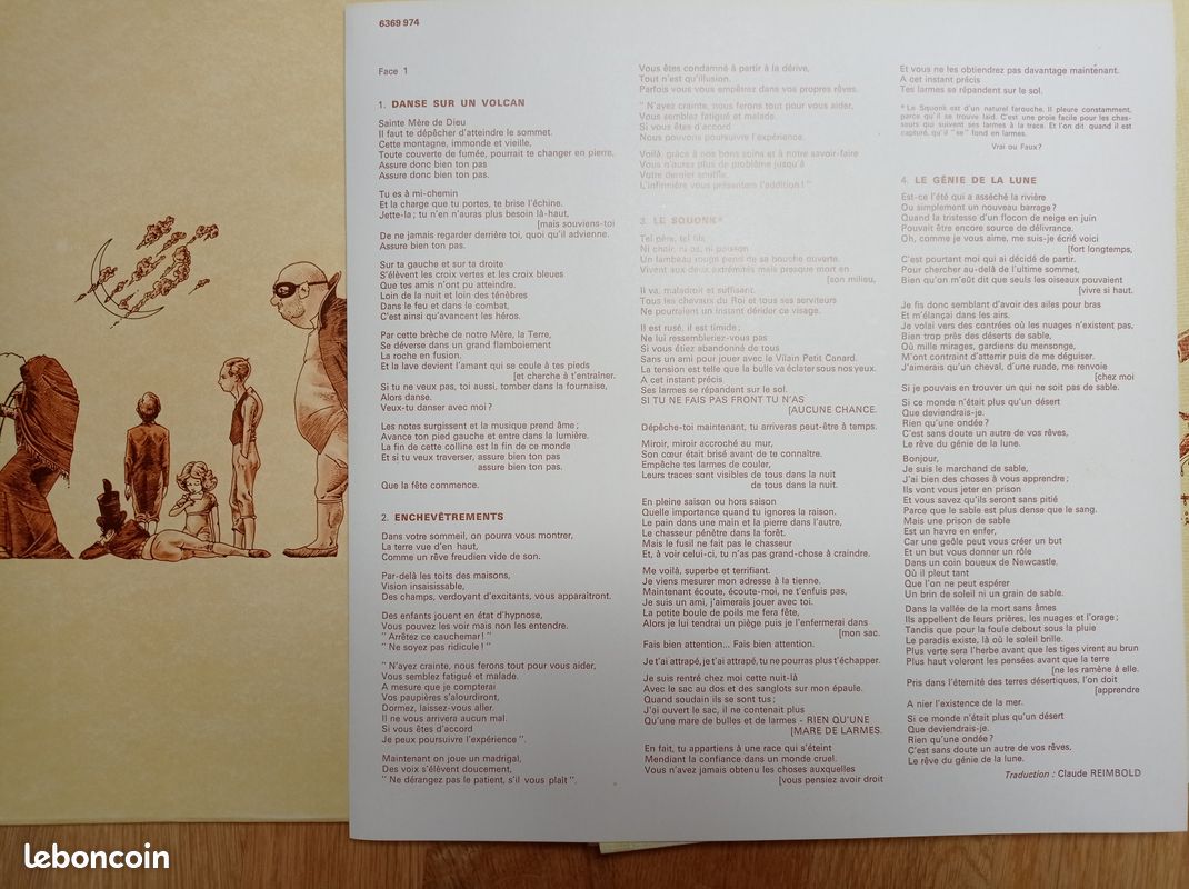 Disque vinyle 33 tours Genesis état neuf A trick of the tail (image 2)