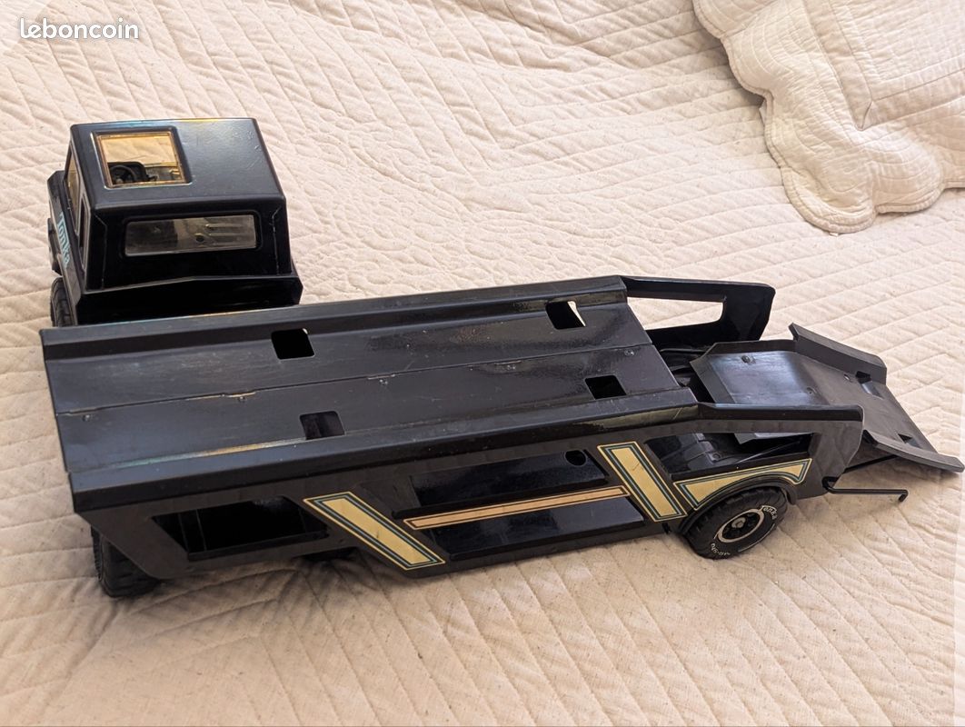 ÉNORME Camion TONKA Porte voiture Tôle (image 4)