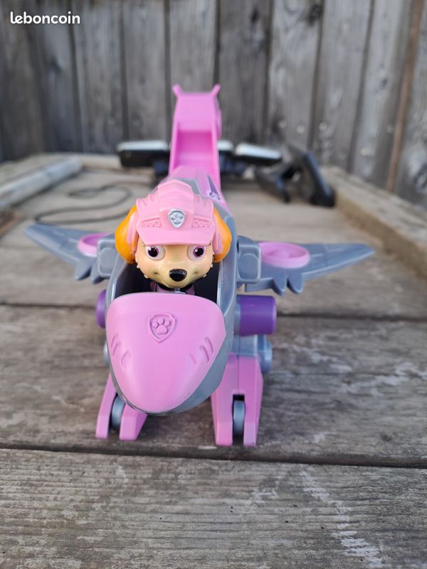 Figurine Stella + avion rose (image 2)