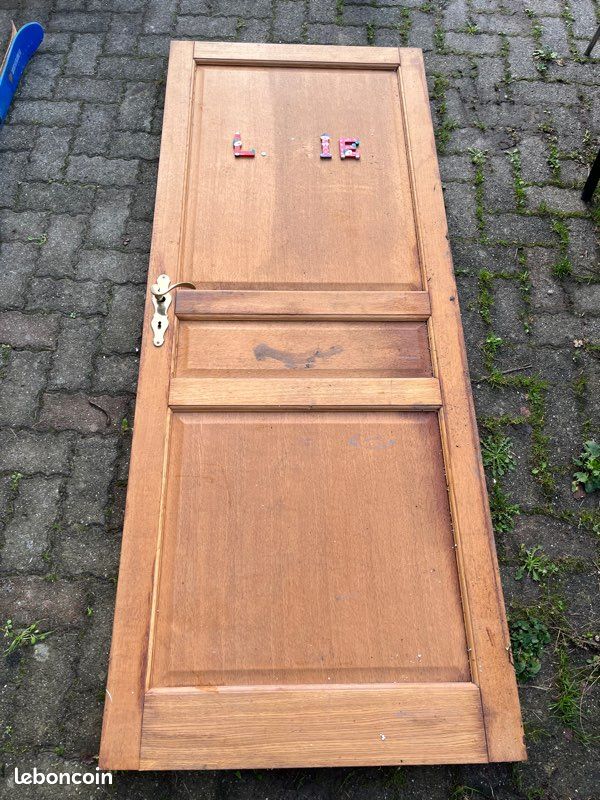 Porte bois massif (image 2)