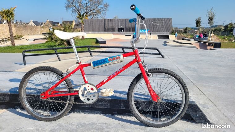 BMX MBK Winner – Vélo Ancien Collector – Cadre Acier Blanc
