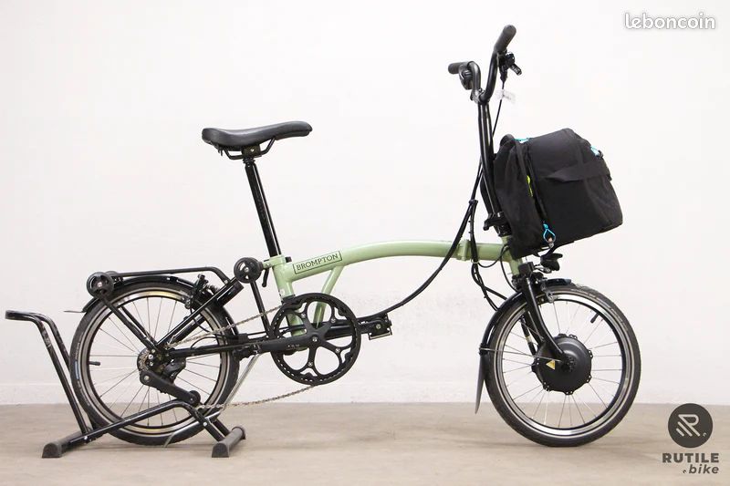 Porte-Bagages Avant Pliable SplendoRoute Pour Brompton – Aluminium Léger & Pratique – Idéal Sacs & Bagages
