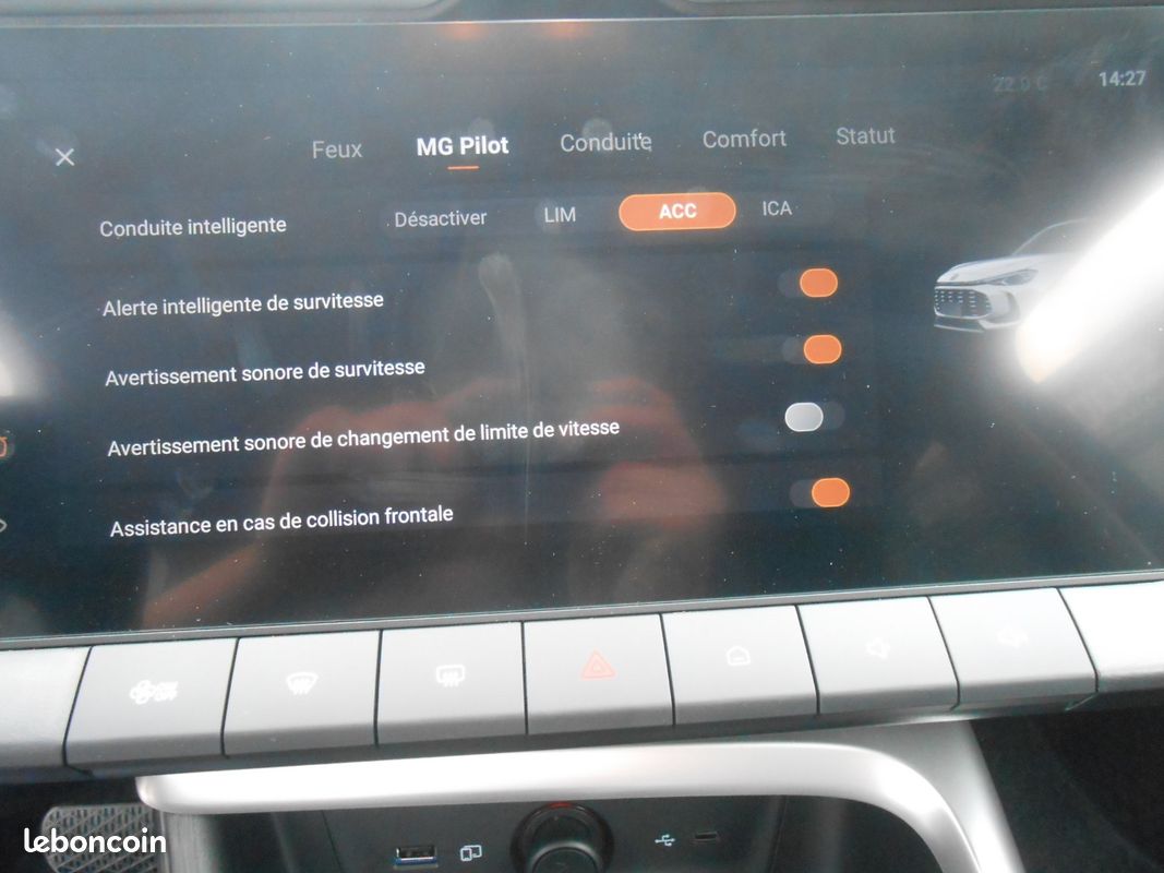 Mg zs 1.5 l hybrid+ 197 ch bva luxury (image 29)