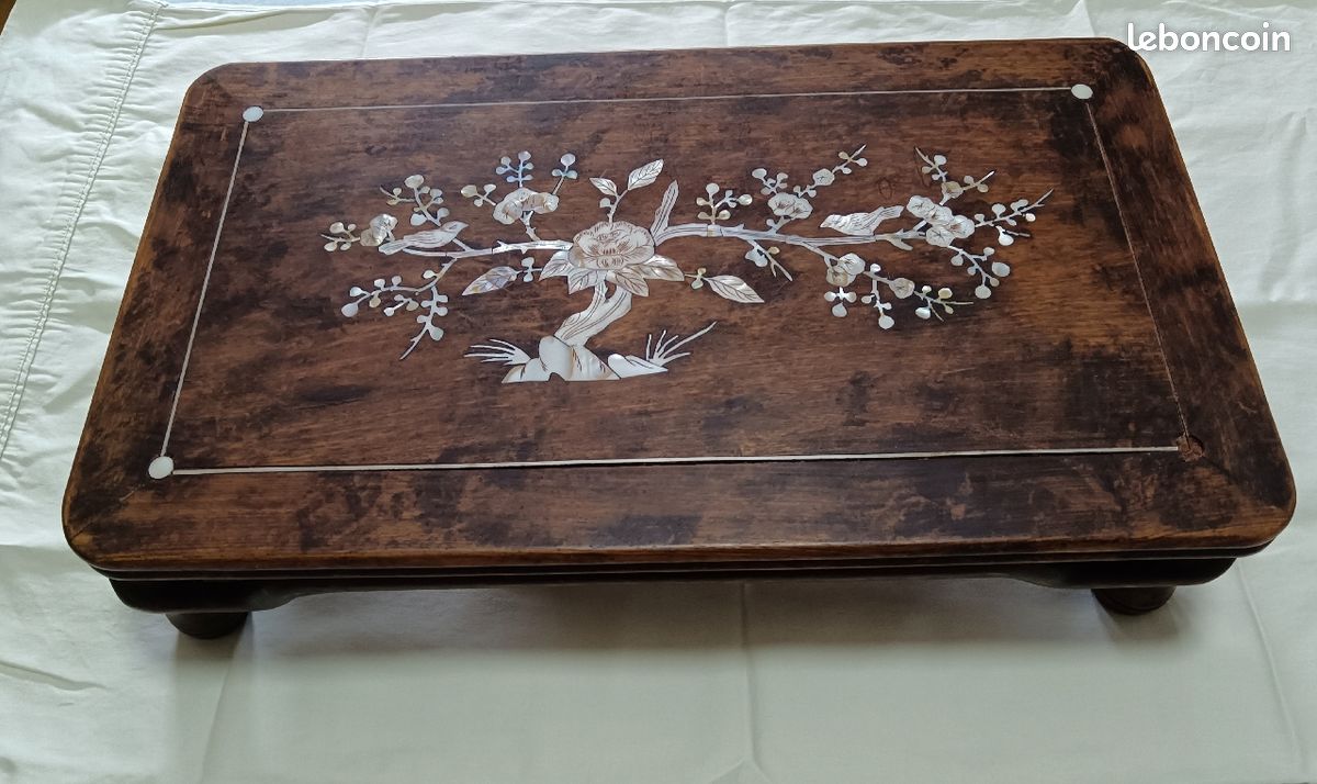 Table ancienne en bois (image 1)