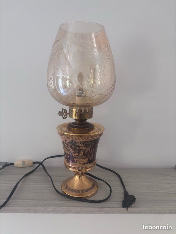 Lampe vintage florentine (image 1)
