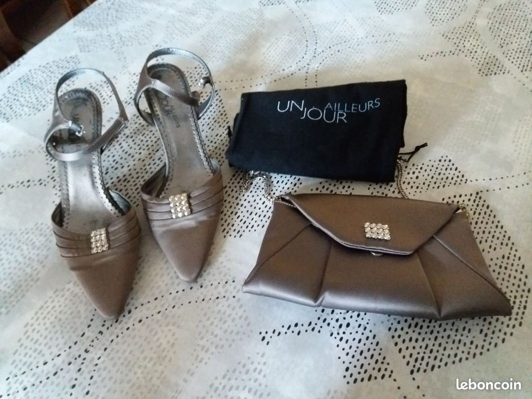 Coordonne escarpins pochette (image 1)