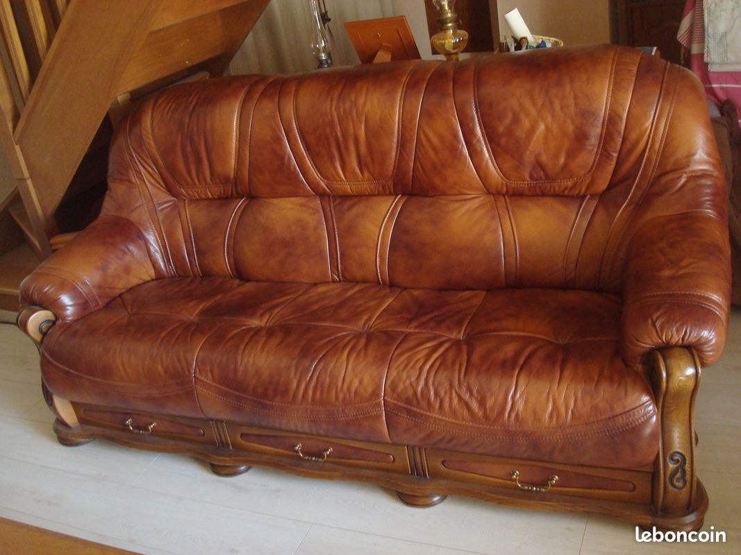 Salon cuir complet (image 2)