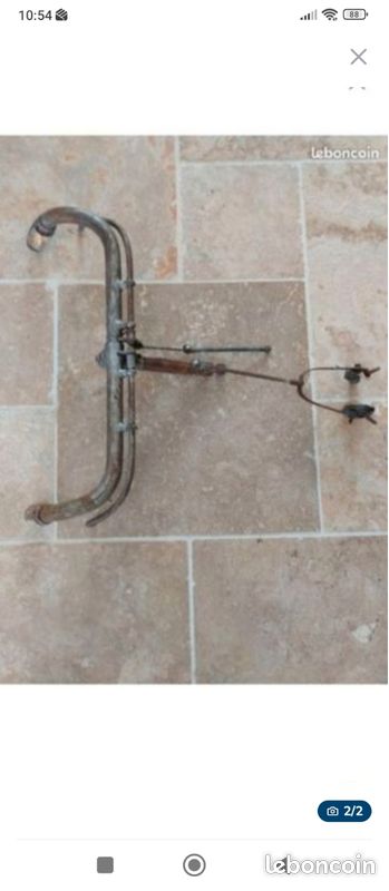 POIGNEES VELO ANCIEN Bois EUR 10,50 - FR