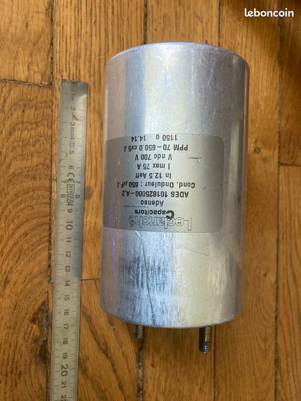 CONDENSATEUR ÉLECTROLYTIQUE 20.000uF 6V SPRAGUE NOS 1PC C561CU1F080415
