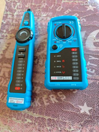 UT683 KIT Testeur Cable Réseau RJ11 RJ45