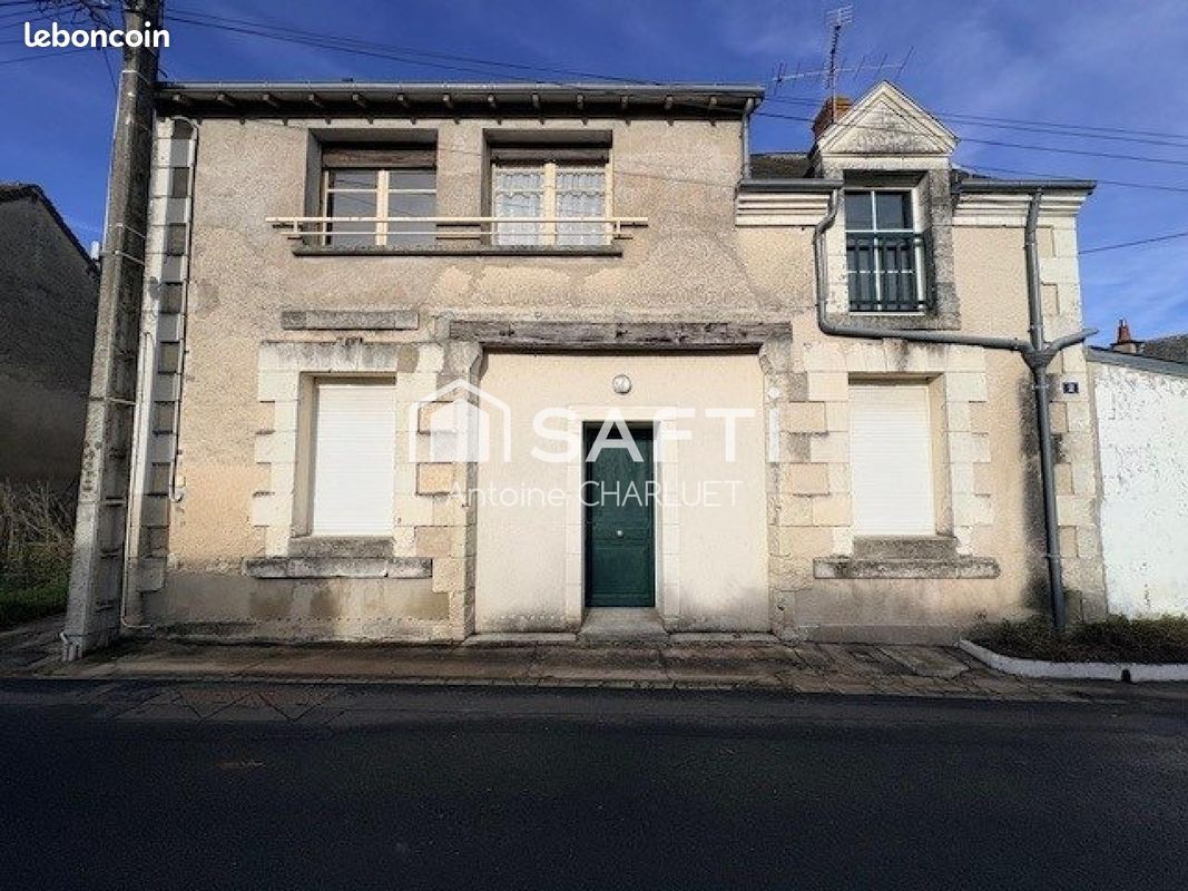 Maison 2 pièces 80 m² · à Châtillon-sur-Indre · 80 m² · 45 000 €