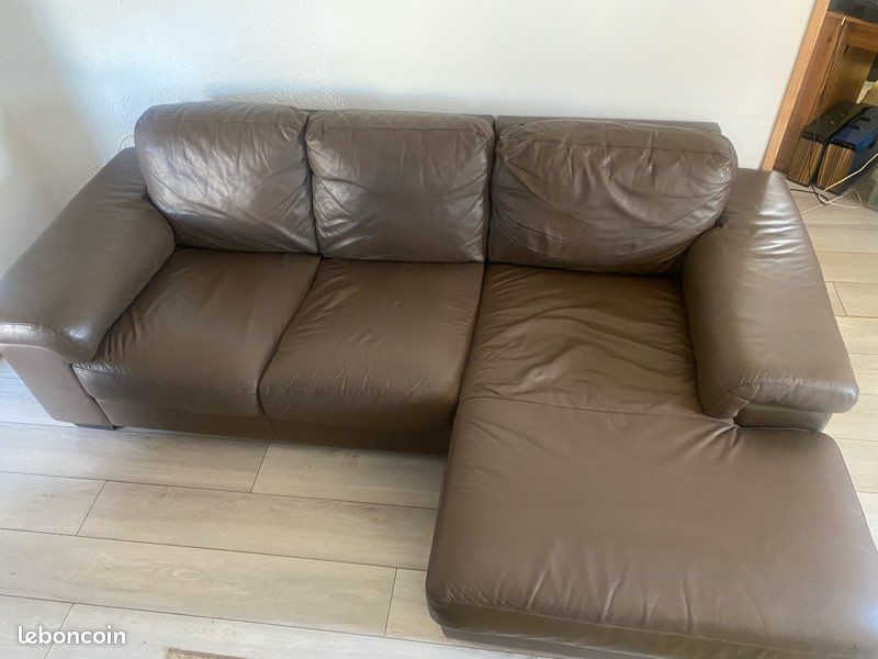 Canapé en cuir (image 2)