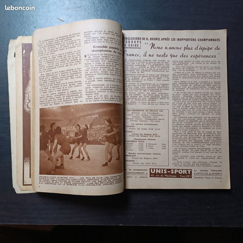 Almanach de miroir sprint 1950 (image 7)