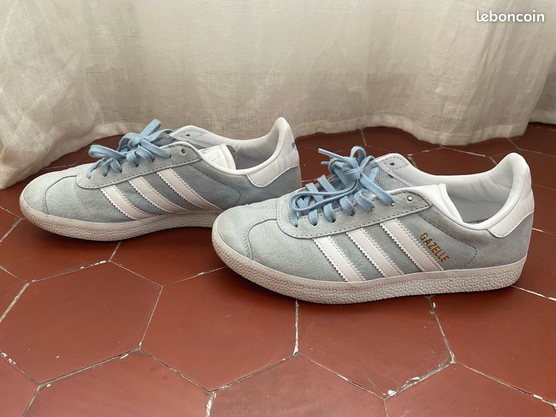 Adidas Gazelle bleu ciel (image 2)