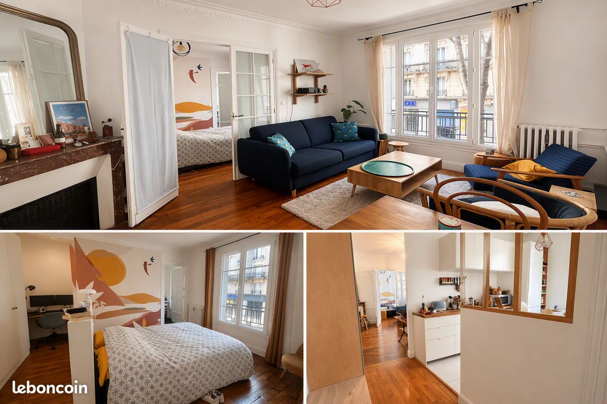 Appartement 2 pièces 48 m² · à Paris · 48 m² · 1 800 €