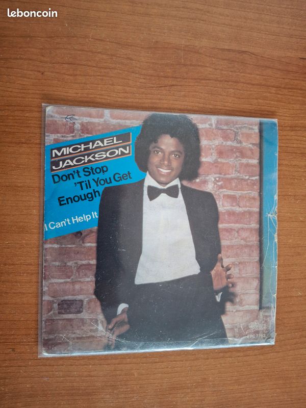 Vinyle 45 Tour Michael Jackson Dont Stop til you get enough et I cant help it (image 1)