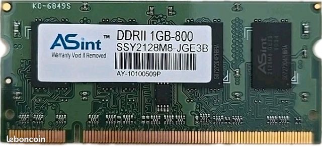 Pc 1001px Asus Pc Ram Asus Eee PC 1001PX Eeepc RAM DDRII GB-800