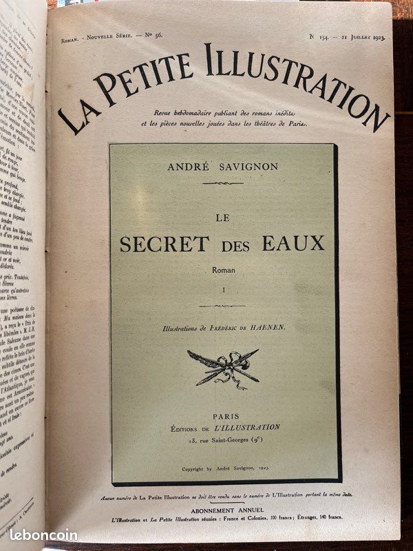 La petite illustration : romans et théâtre (image 5)