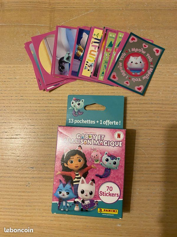 Panini Gabby Et La Maison Magique 2 - Blister 8 Pochettes - 40 Stickers - Saisons 10-11