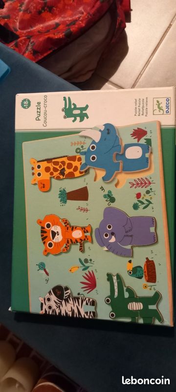 Puzzle Djeco Coucou croco (image 1)