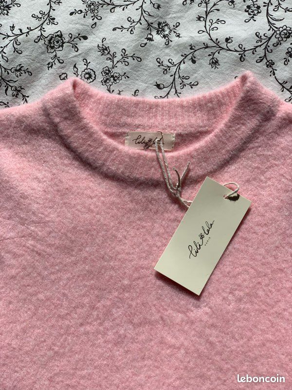 Pull sans manches rose Lili & Lala (image 2)
