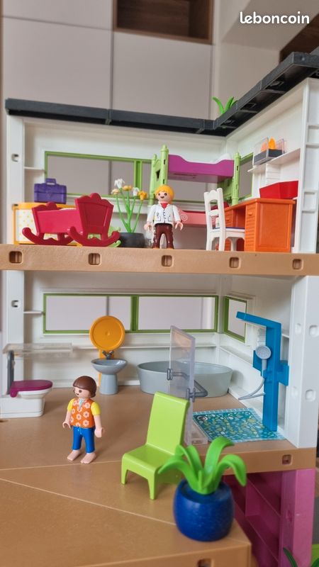 Maison playmobil Big citylife avec accessoires (image 5)