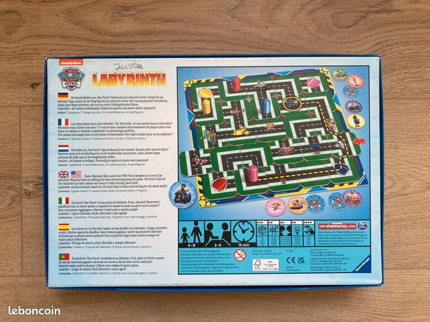 Jeu De Société Labyrinthe Junior Pat Patrouille - Jeux - Jouets Jeu De Société Labyrinthe Junior Pat Patrouille - Jeux - Jouets