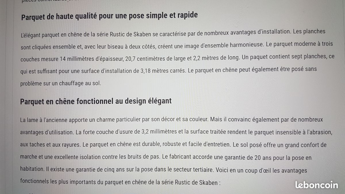 Superbe parquet (image 7)