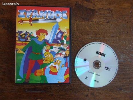 DVD dessin animé enfant "Ivanhoé" (be) (image 1)