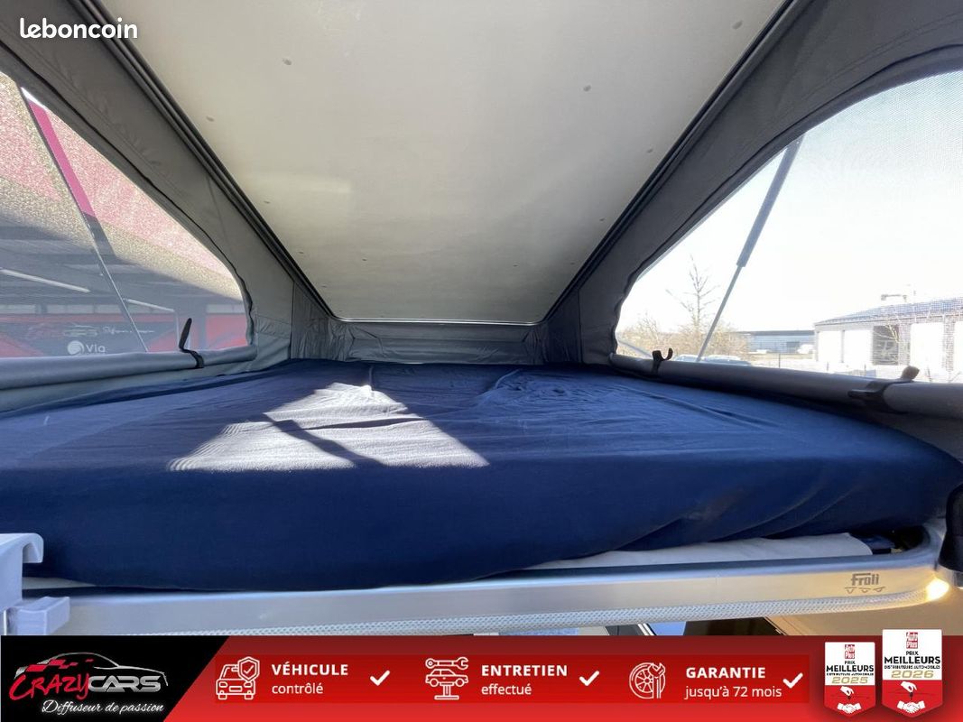 Westfalia custom nugget plus ford kelsey 2.0 ecoblue 170 - cam - camper pack - toit relevable (image 24)