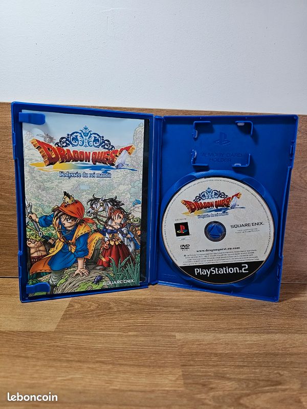 Jeu Dragon Quest VIII : L'Odyssée Du Roi Maudit - Version PS2 PAL FR, Bon état Complet