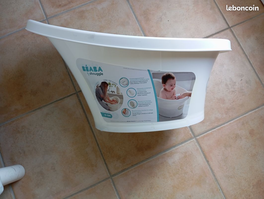 Baignoire bébé type "Seau"? "Snuggle" BEABA (image 3)