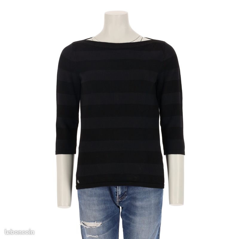 Lauren Ralph Lauren Pull Femme Taille M Noir #QWE4345 (image 1)