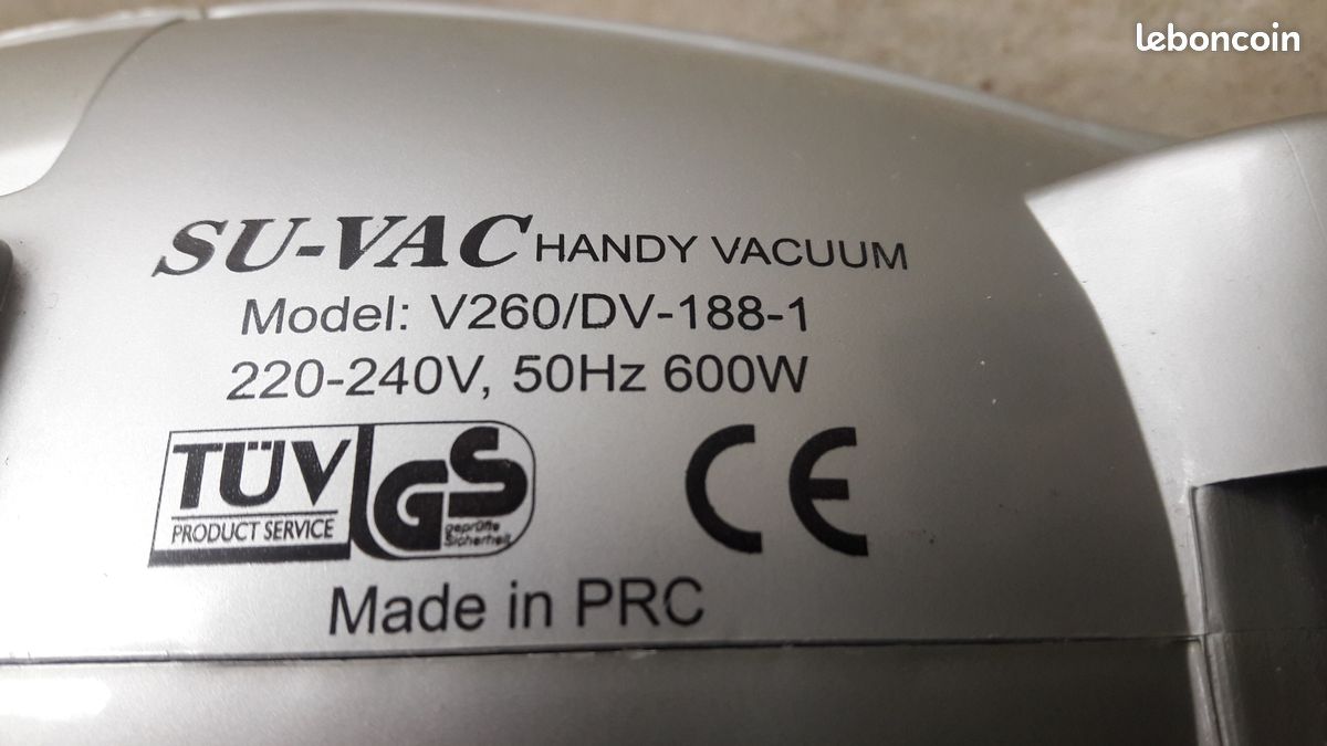 Aspirateur bandoulière 220v (image 4)