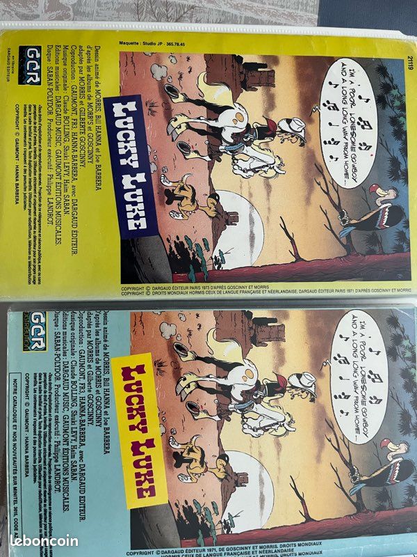 40) Lot 2 K7 vidéo : Lucky Luke (image 2)