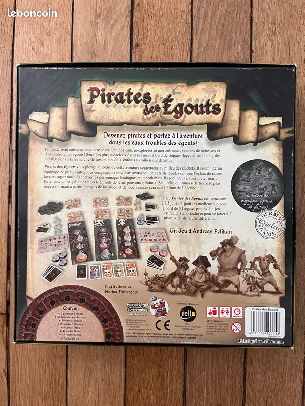 Jeu Pirates des égouts - VF - Bon état (image 7)