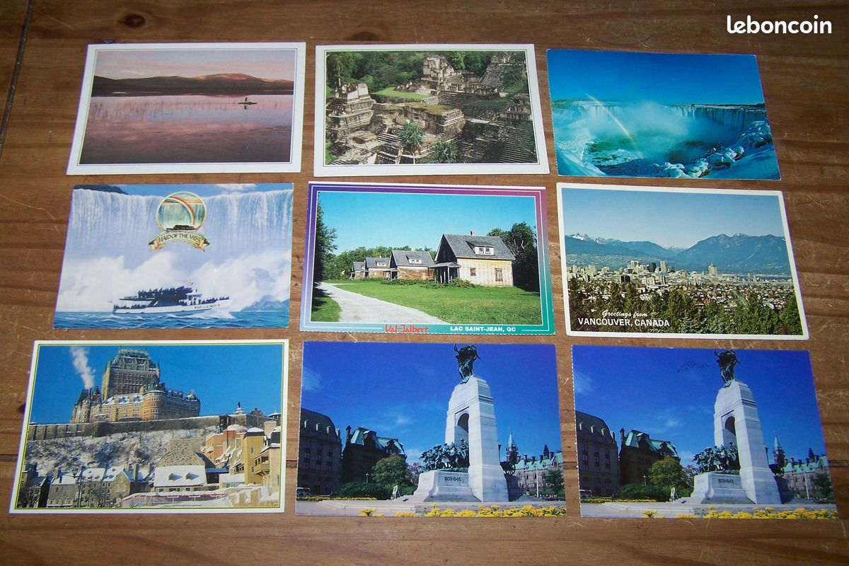 Cartes postales (8 vendues) tous thèmes en lot ou à l'unité (+ 92 doubles) (image 8)