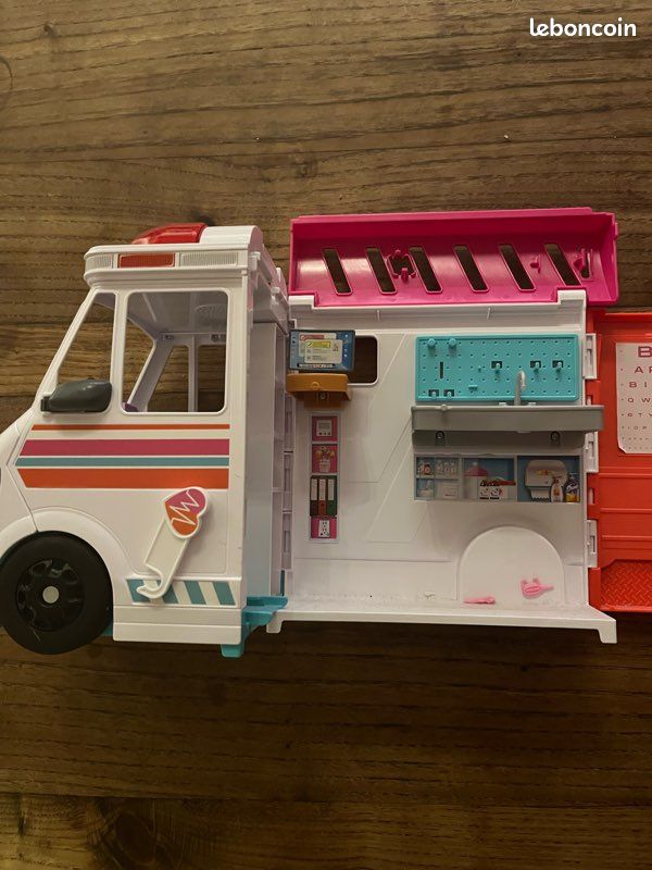 Barbie Véhicule Camion Barbie Medical Barbie Dolls Camion