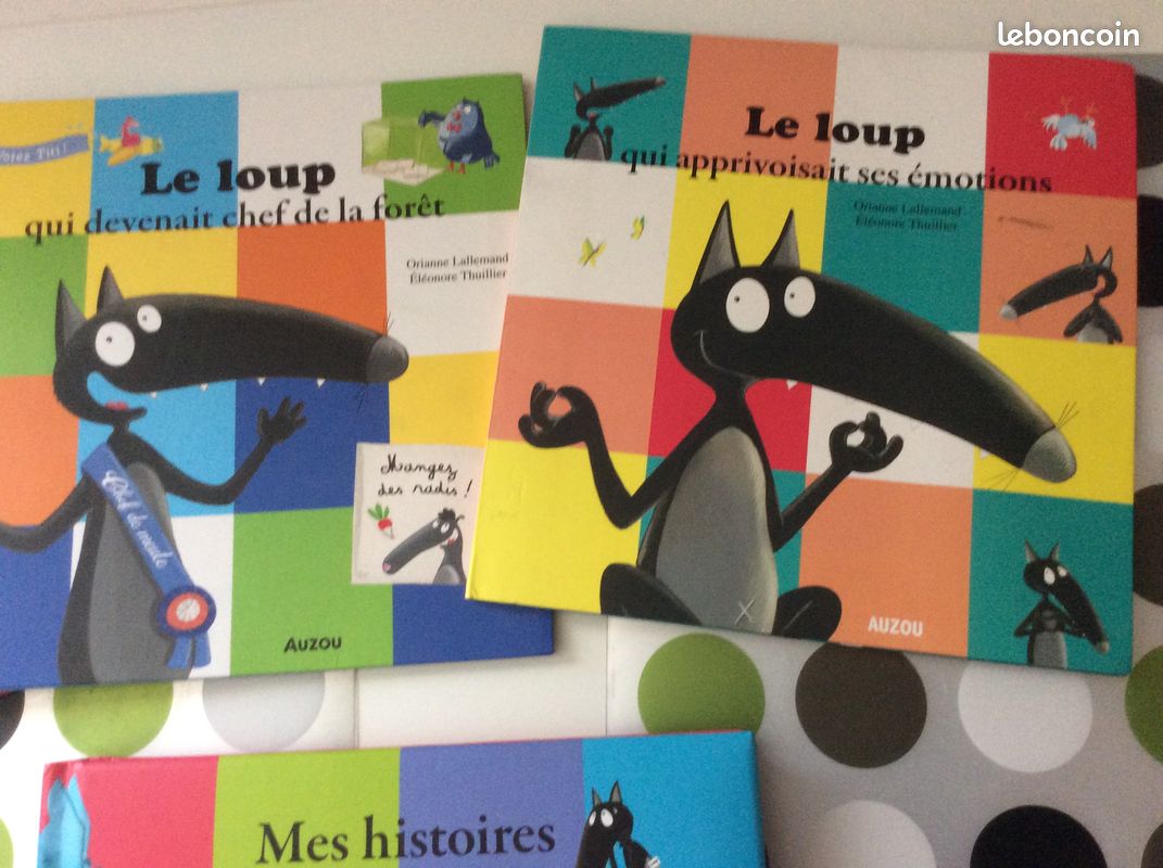 Lot de livres du Loup Auzou (Orianne Lallemand) (image 3)