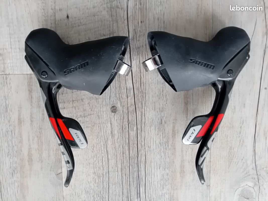 SRAM MRX Comp Twist Shifter 8 Vitesses - Manette De Vitesse Droite Mixte Noir Fiable