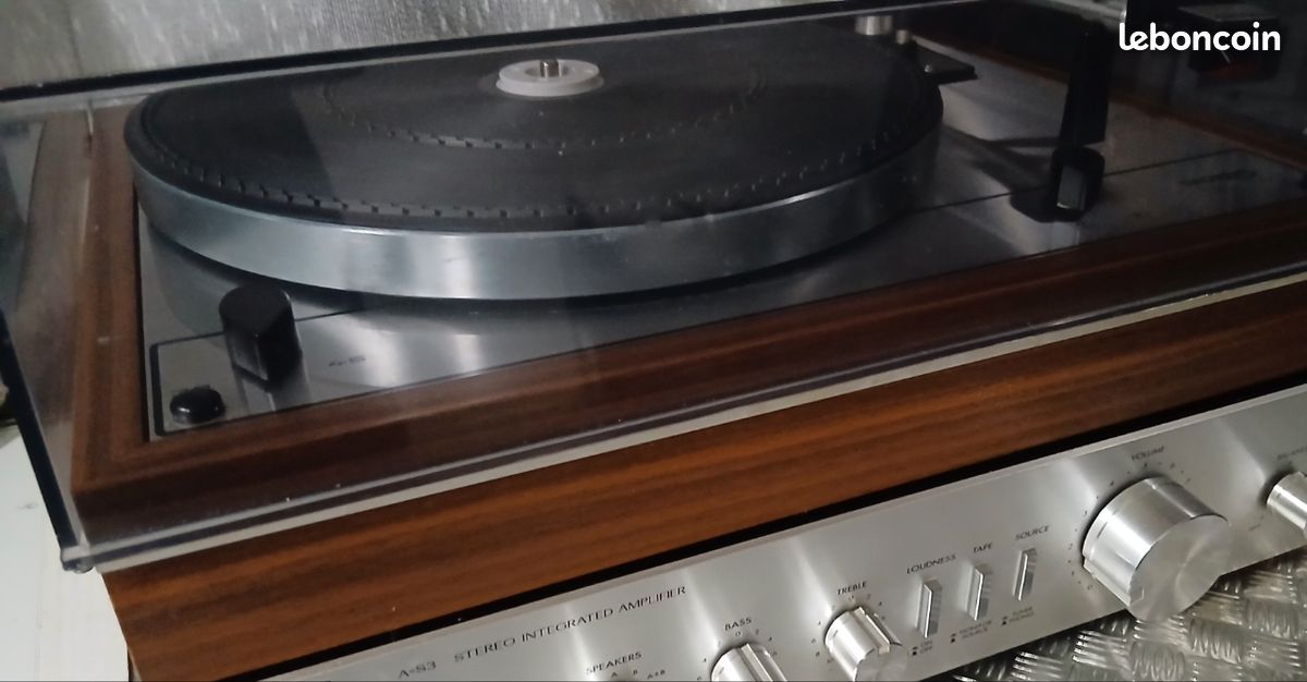 THORENS - TD 1500 NOYER - Platine vinyle entrainement par