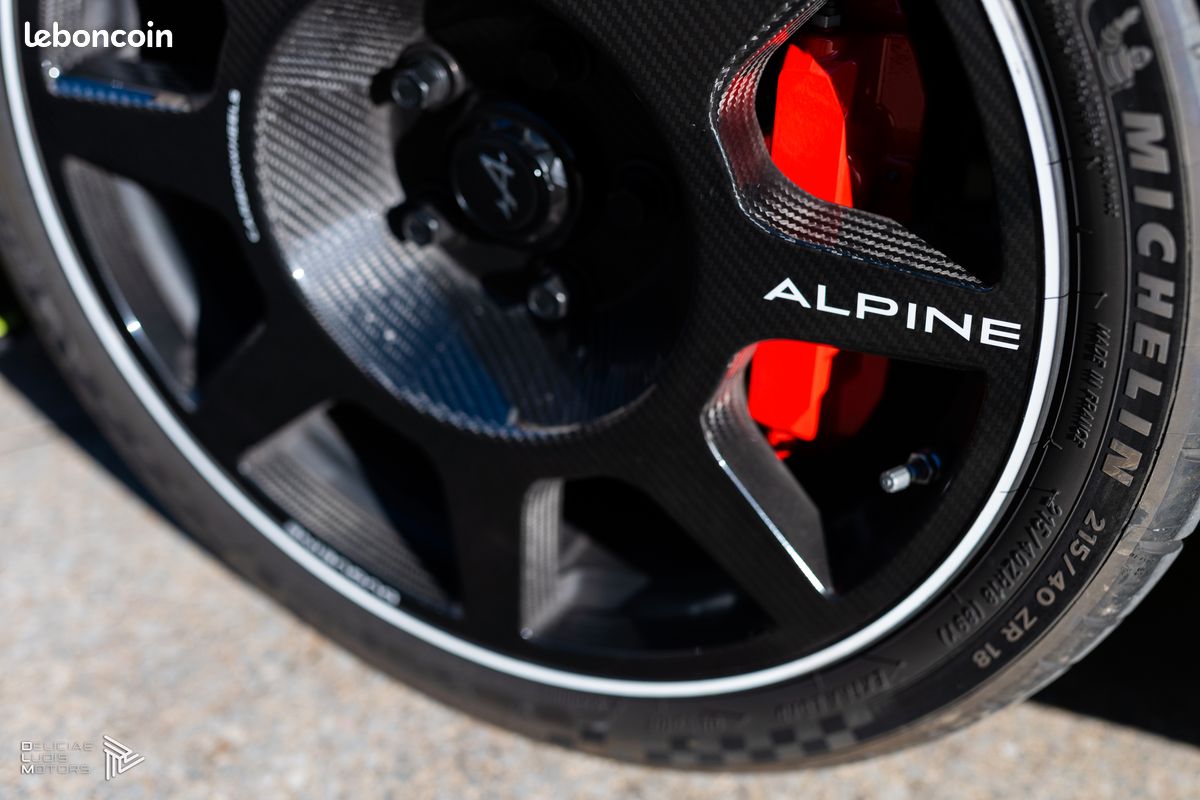 ALPINE A110 R 1.8T 300 cv Française/ VERT TILLEUL/ TVA DISPO / CERAMIQUE / GTIE 03/2028 (image 4)