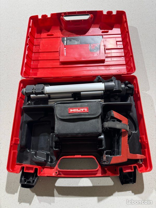 Niveau Laser Hilti PMC 46 – Occasion – Verre Fissuré Mais Fonctionnel