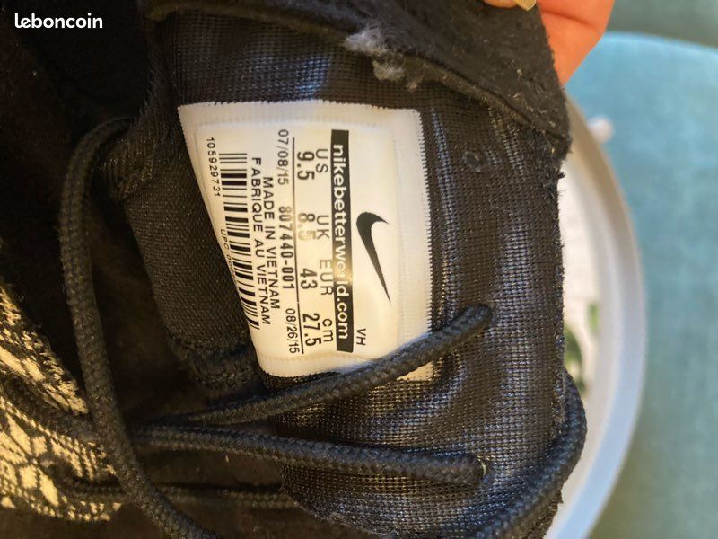 Basket Nike 43 en feutre et toile (image 6)