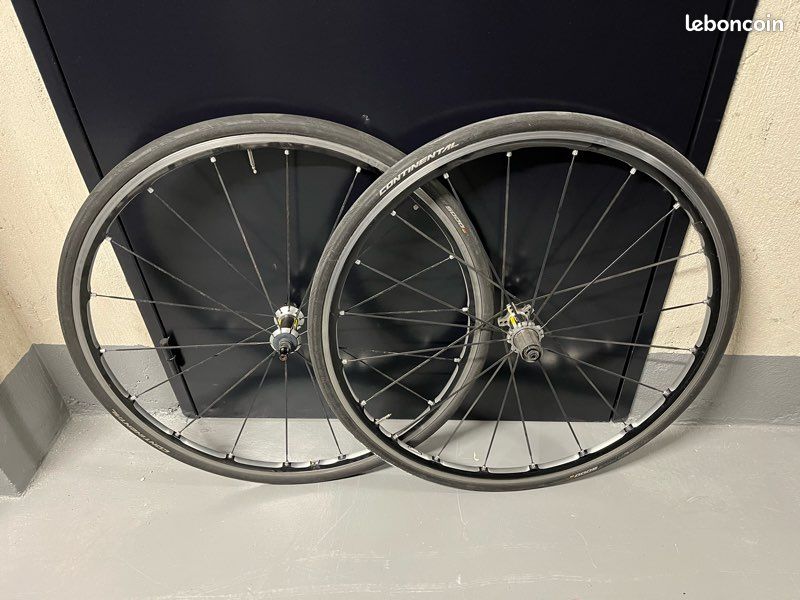 Rayons Mavic Ksyrium Elite 650 - Argent - Ultra Lames Droits - Neuf