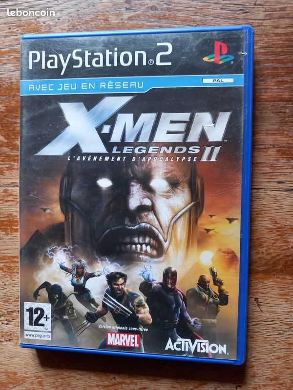 Jeu Xbox X-Men Legends Version Française Complet - Bon État, PAL