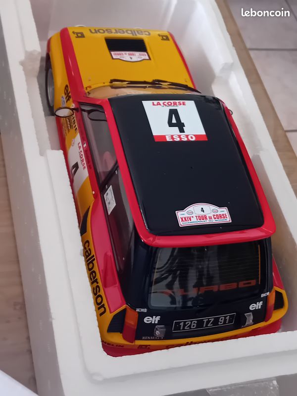Ottomobile G063 1:12 RENAULT MAXI 5 TURBO RALLYE TOUR DE CORSE 1986
