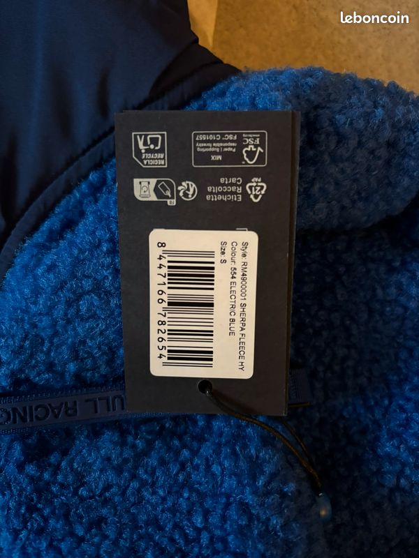 Red Bull Racing x Pepe Jeans – Veste Sherpa Hybrid – Taille S (image 3)